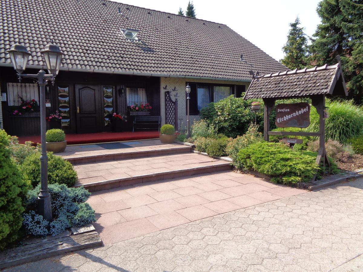 Hotel Garni Eichhornkobel Faßberg Esterno foto